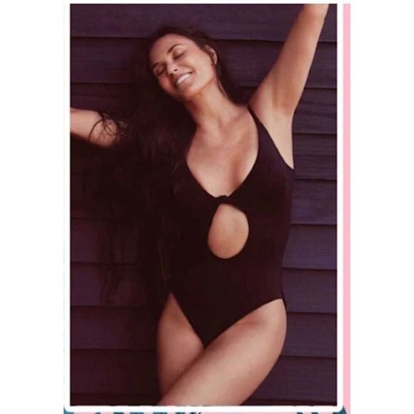 Andie Swimwear The Santorini One Piece Swimsuit Women Sz L Demi Moore Favorite - Picture 2 of 11
